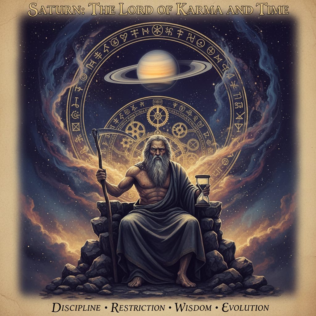 Saturn in Astrology: Understanding the Great Teacher and Lord of Karma